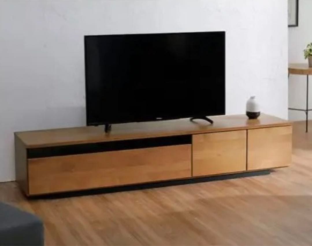 LOWYA 天然木 ナチュラル テレビ台 幅180cm