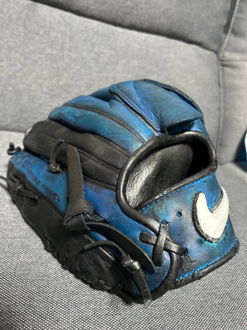 NIKE 一般軟式用 岩隈モデル 改 「山本由伸」風 なんちゃってグラブ ①