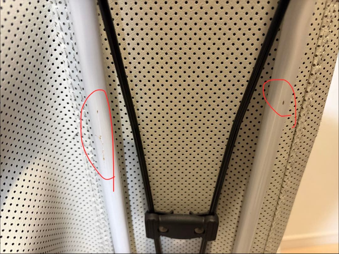 最終価格　muta ゴルフバッグ ホワイト　エシカルレザー