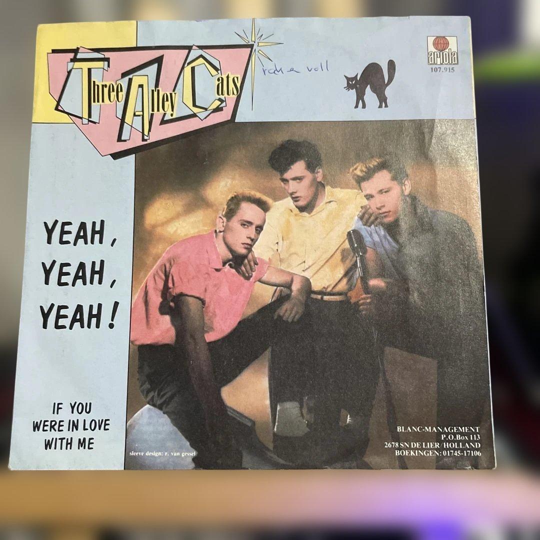 THREE ALLEY CATS 7インチ YEAH.YEAH.YEAH!