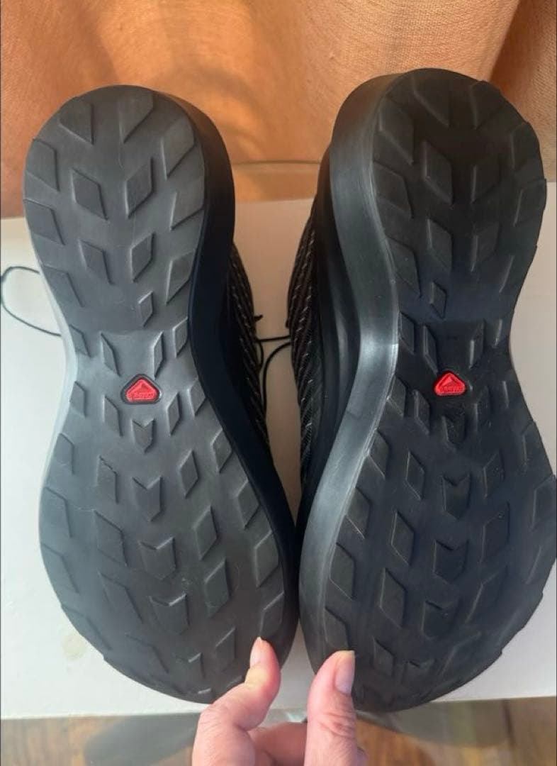 ［Wawewe］Salomon コムデギャルソン スニーカー ブラック