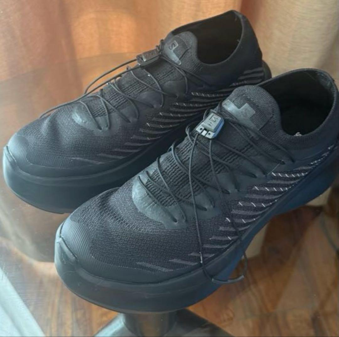 ［Wawewe］Salomon コムデギャルソン スニーカー ブラック