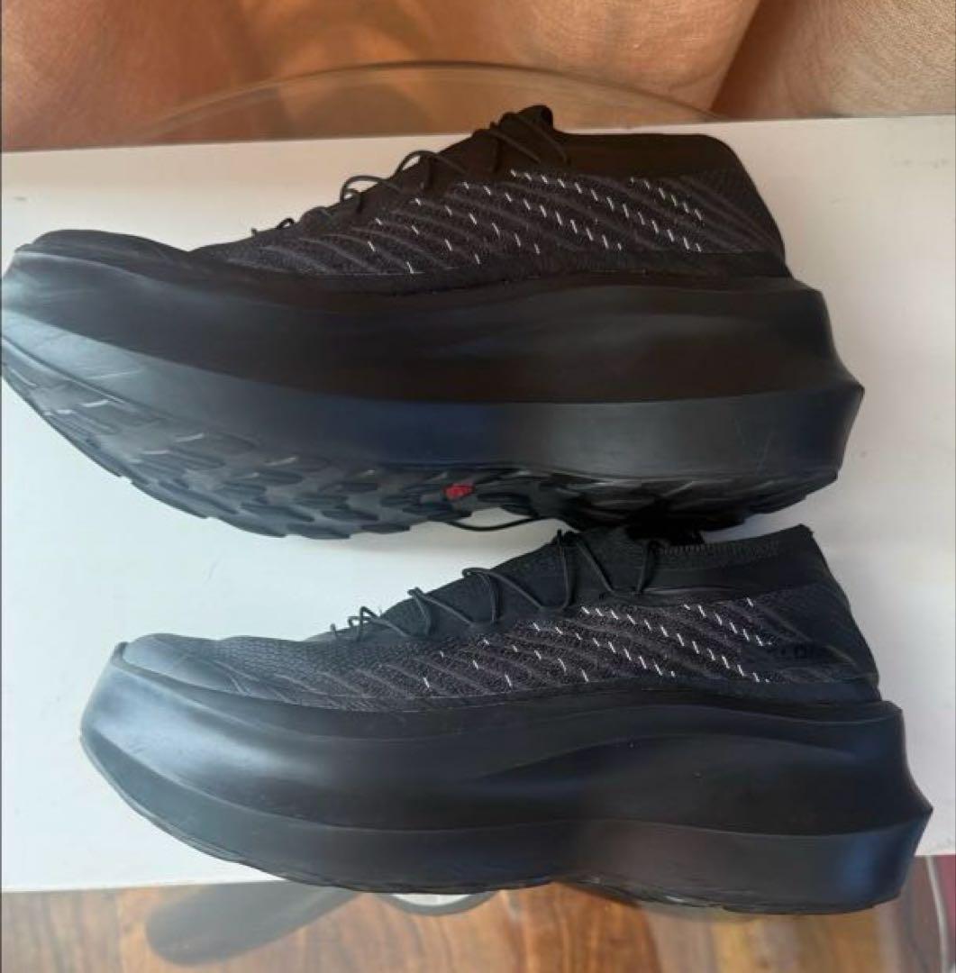 ［Wawewe］Salomon コムデギャルソン スニーカー ブラック