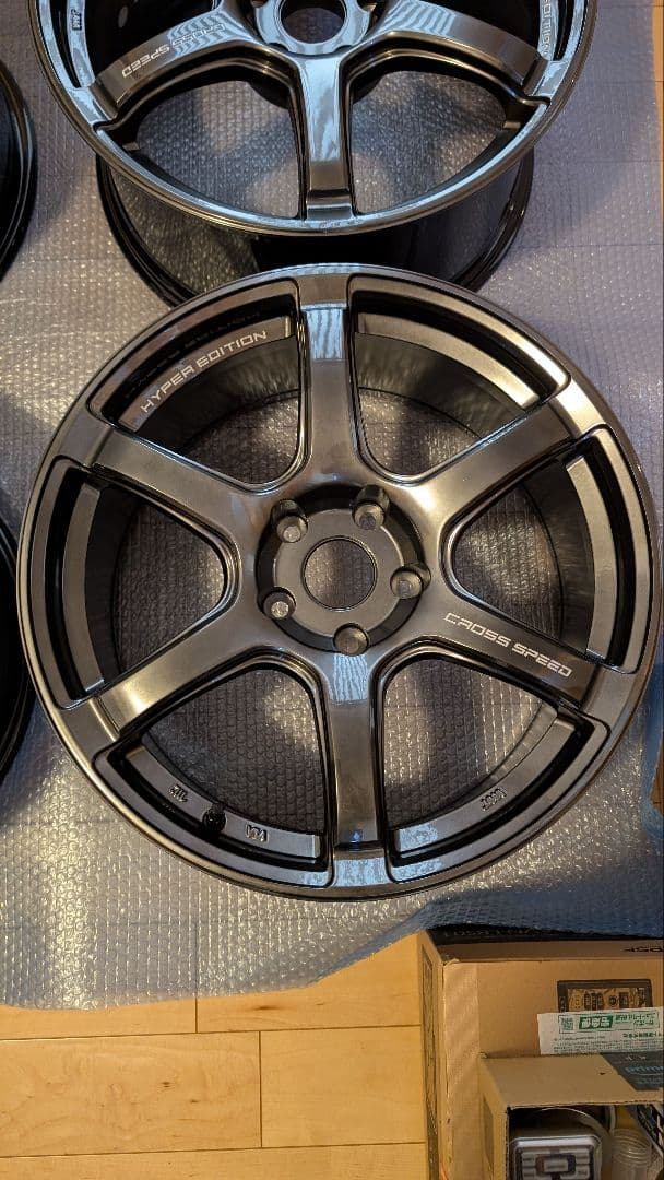 Mr.nobodyCROSS SPEED RS6 18インチ 8.5j