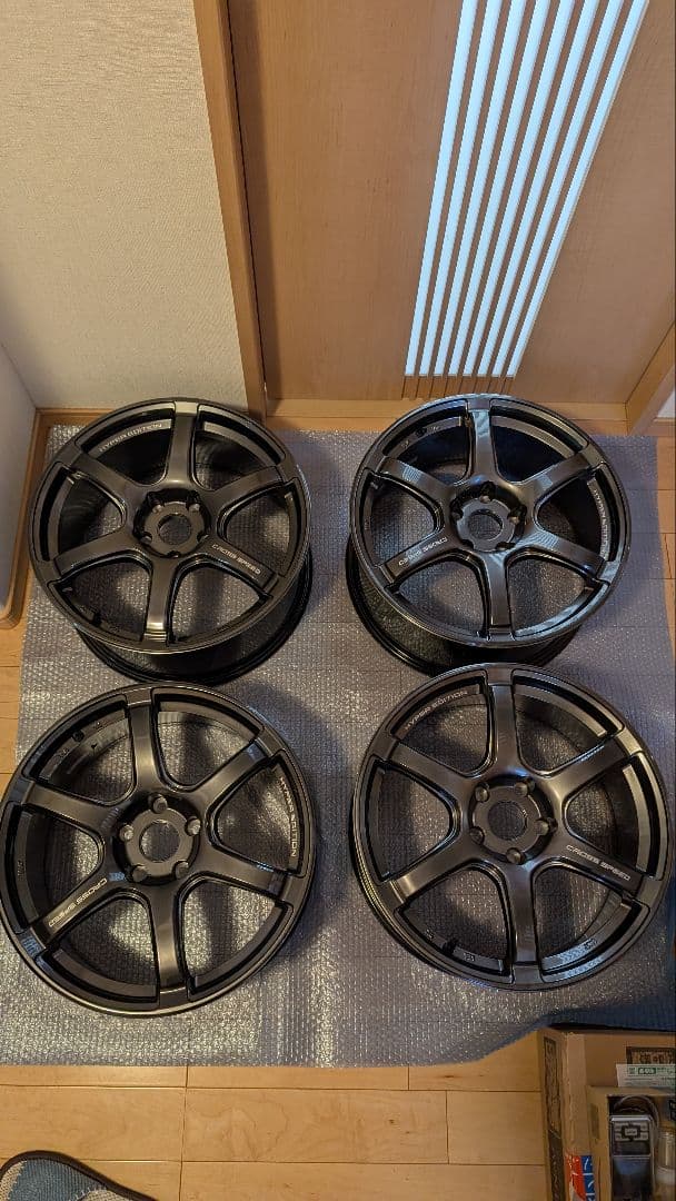 Mr.nobodyCROSS SPEED RS6 18インチ 8.5j