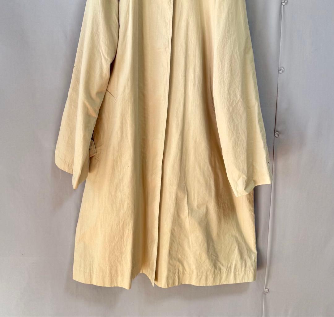 マーガレットハウエル　コットンステンカラーコート　ベージュ3