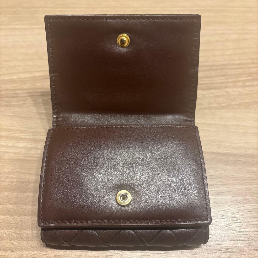 BOTTEGA BENETA イントレチャート 三つ折り財布