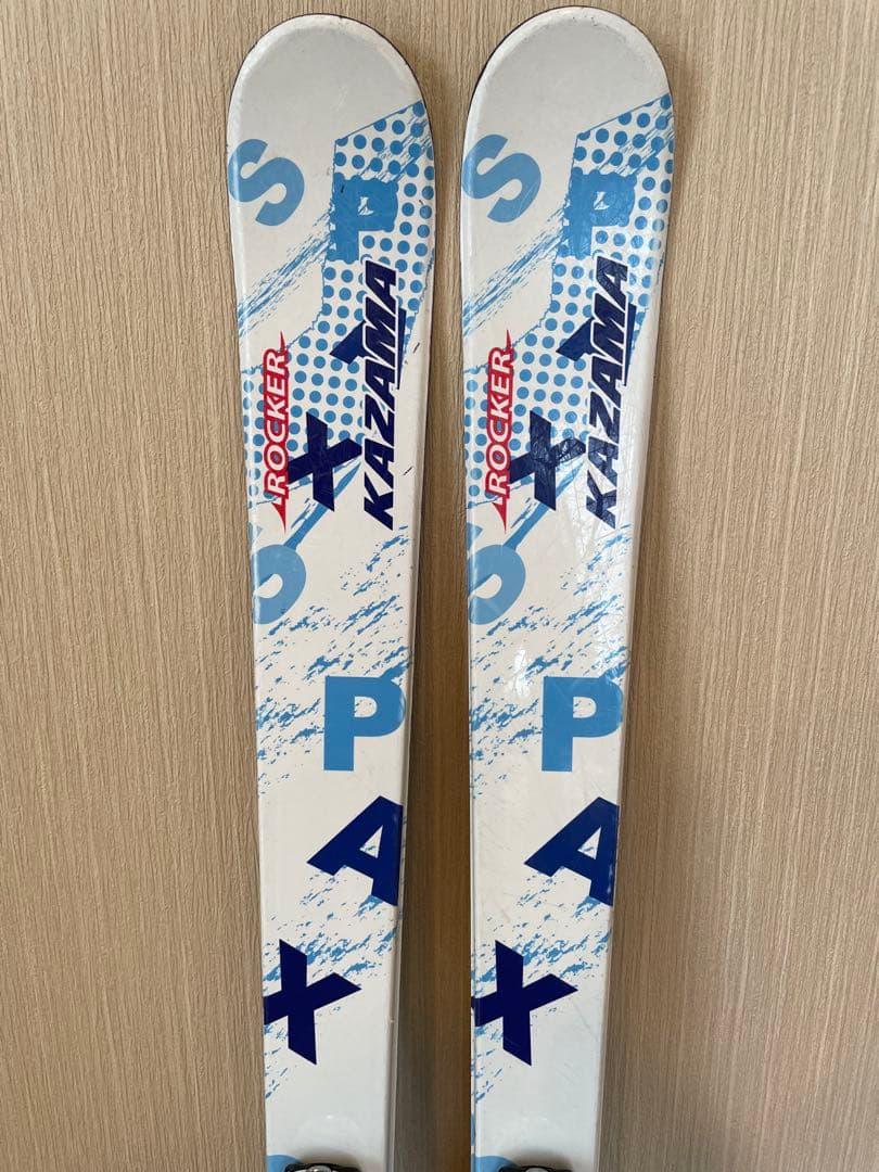 子供用スキーセット　KAZAMA カザマ スキー板 136cm ストック ブーツ