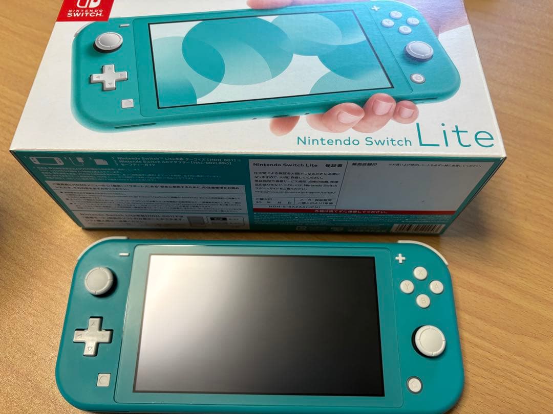 Nintendo Switch Lite ターコイズ 美品