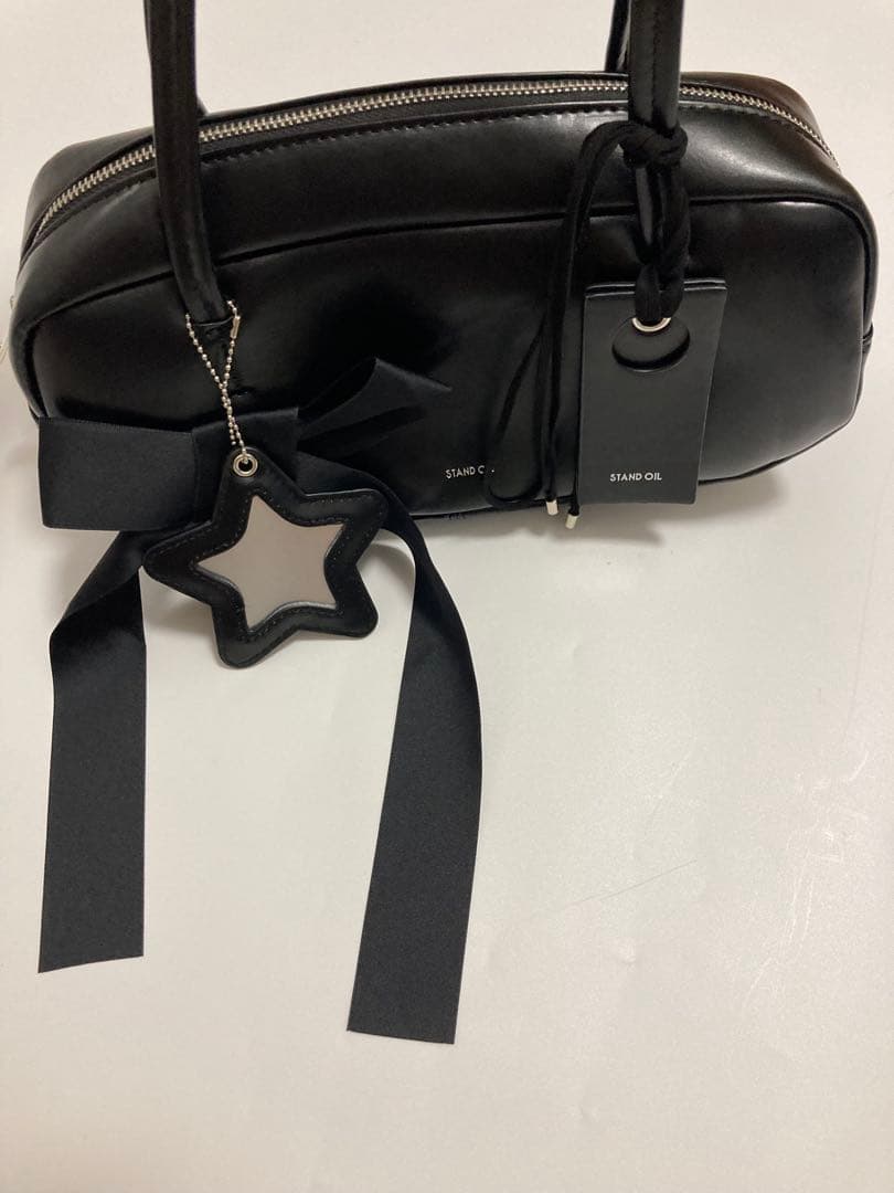 STAND OIL ブラック ショルダーバッグ