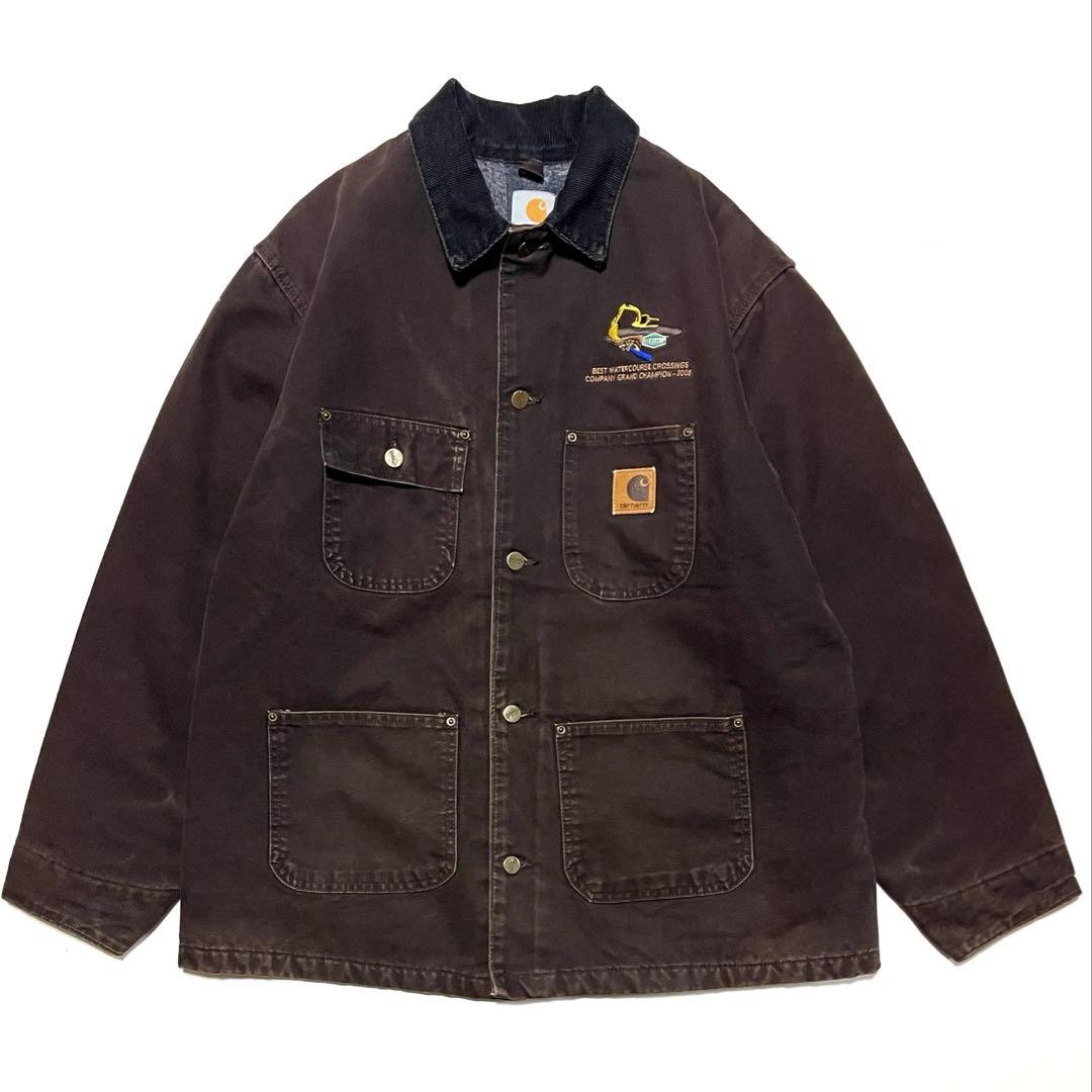 大藤勇矢着用 Carhartt ミシガンチョアコート（L）C02 DKB