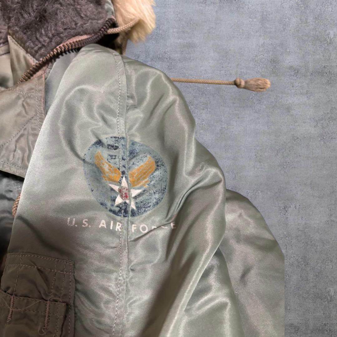 黒タグ U.S.AIR FORCE N2-B 50s 60s フライトジャケット