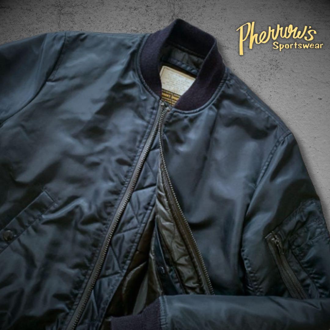 『光沢感◎』Pherrow's(フェローズ) MA-1 フライトジャケット