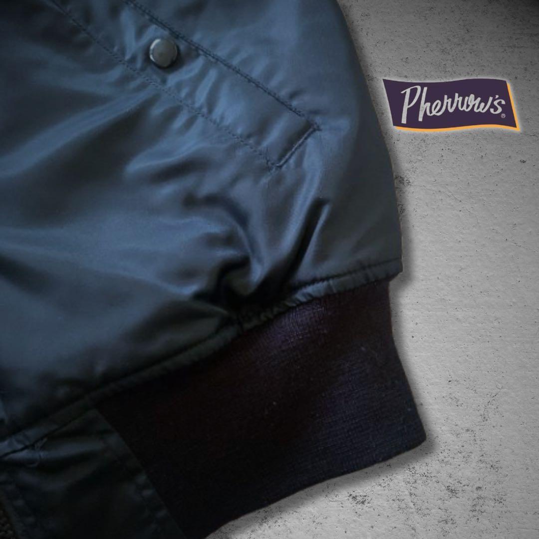 『光沢感◎』Pherrow's(フェローズ) MA-1 フライトジャケット