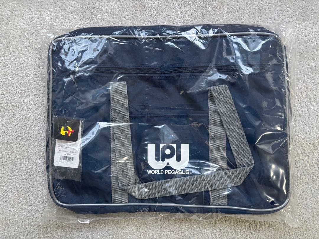 【新品❗️】旧ワッペ　ワールドペガサス　スクバ 紺色