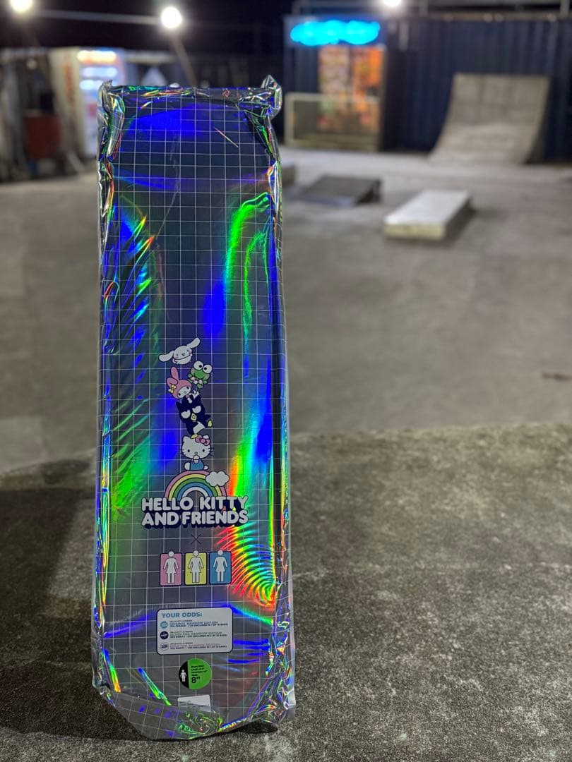 【在庫1枚】 運試し GIRL HELLO KITTY デッキテープ無料付き