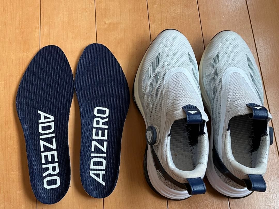 さらに値引きしました！アディダス　アディゼロZG 25cm