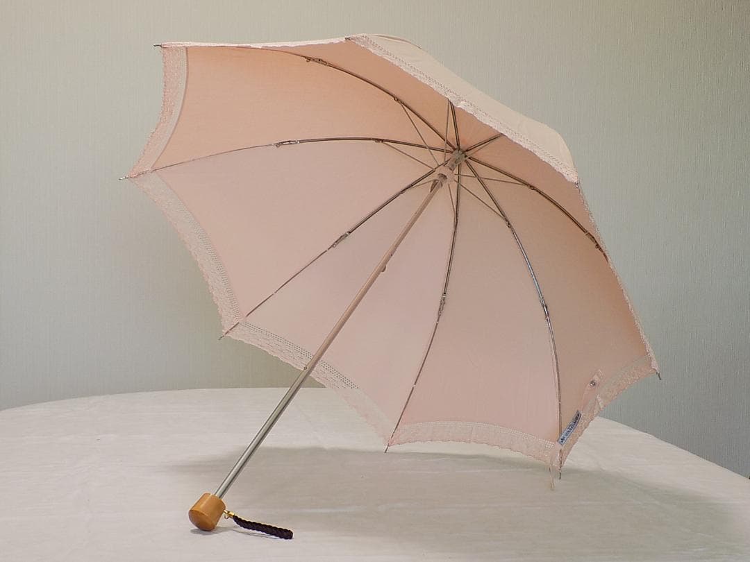 前原光栄商店　レース木綿折りたたみ日傘