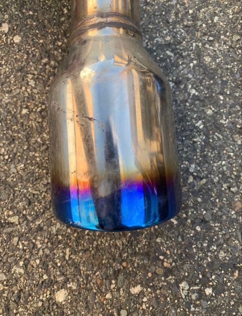 v37スカイライン リアストレートマフラー