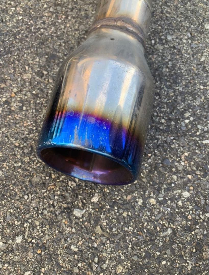 v37スカイライン リアストレートマフラー