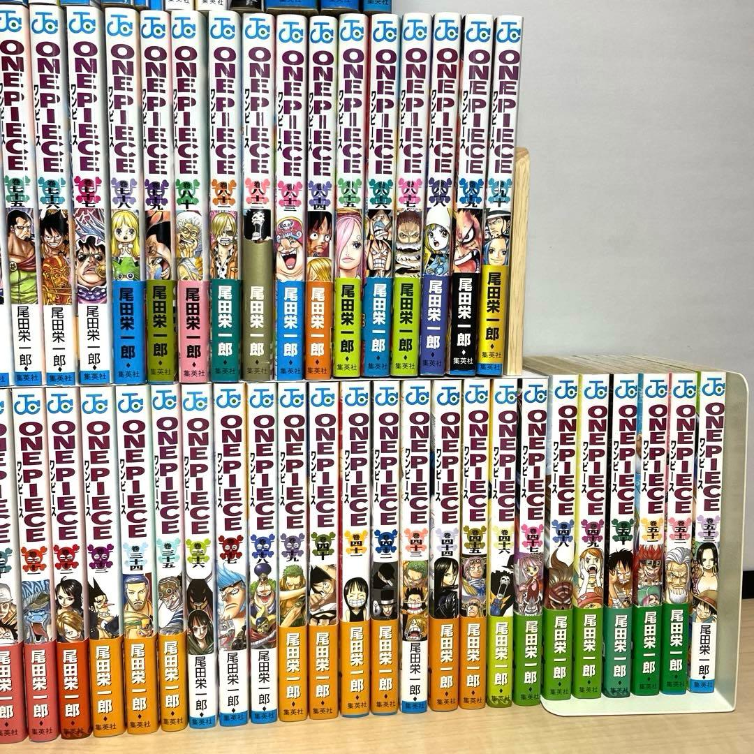 ワンピース 全巻 1巻〜112巻＋関連本　計121冊 ONE PIECE 帯付き
