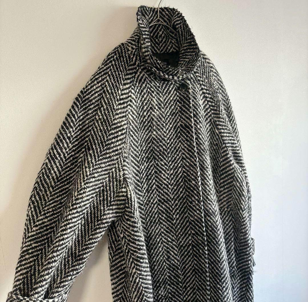 MAISON SPECIALコート38　ツイード