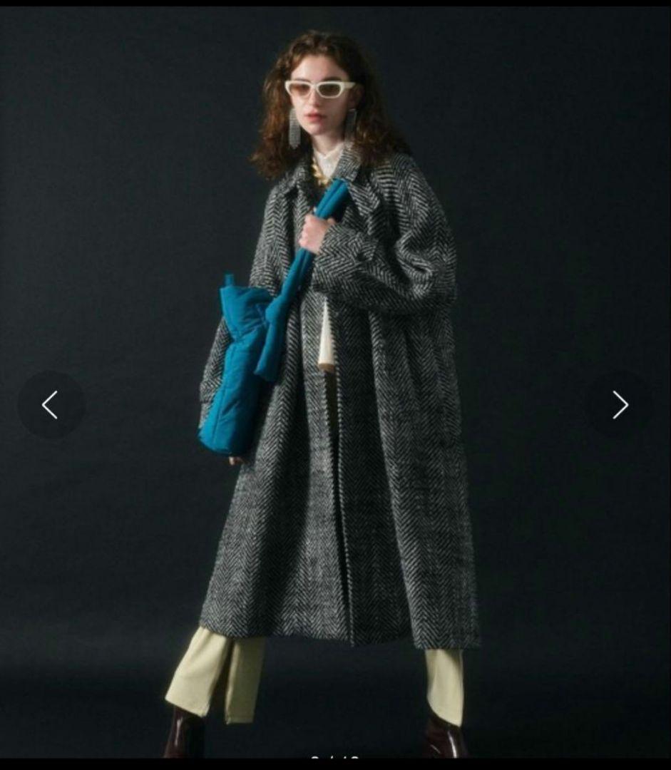 MAISON SPECIALコート38　ツイード