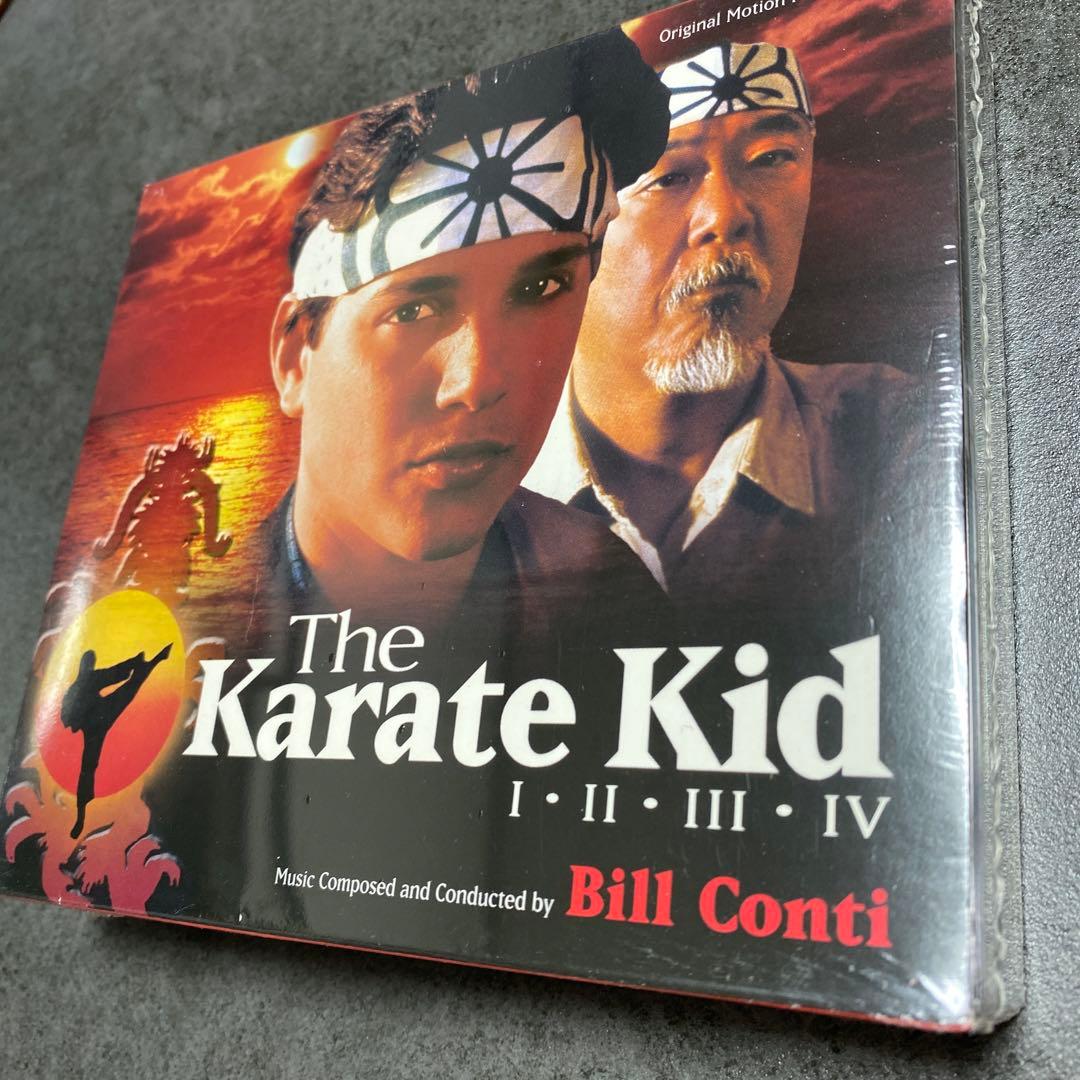 廃盤　オリジナルサウンドトラックCD「ベスト・キッド1〜4」4枚組　2500限定