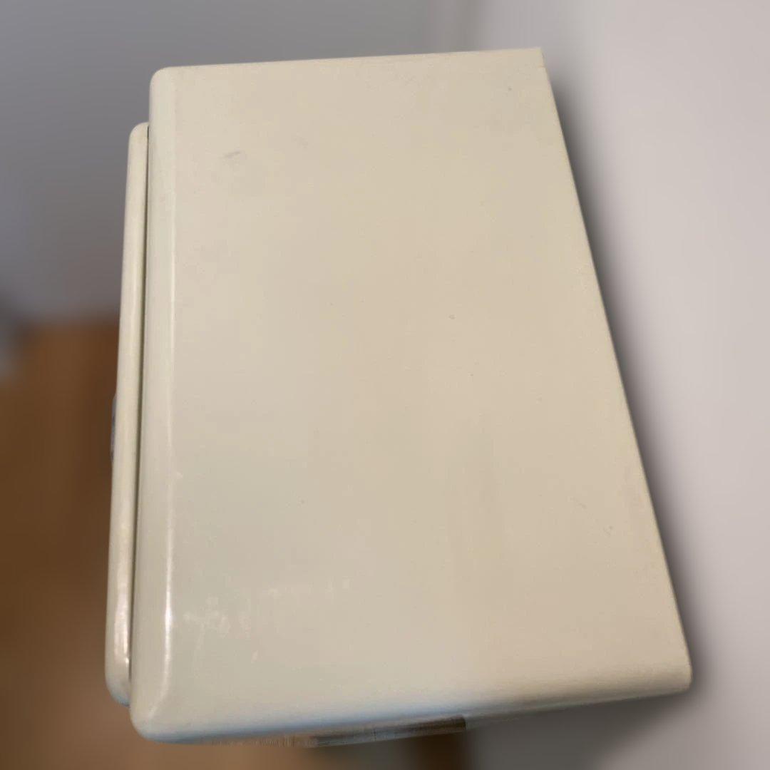 DULTON ダルトン　トラッシュカン ダブルデッカー　アイボリー　USED