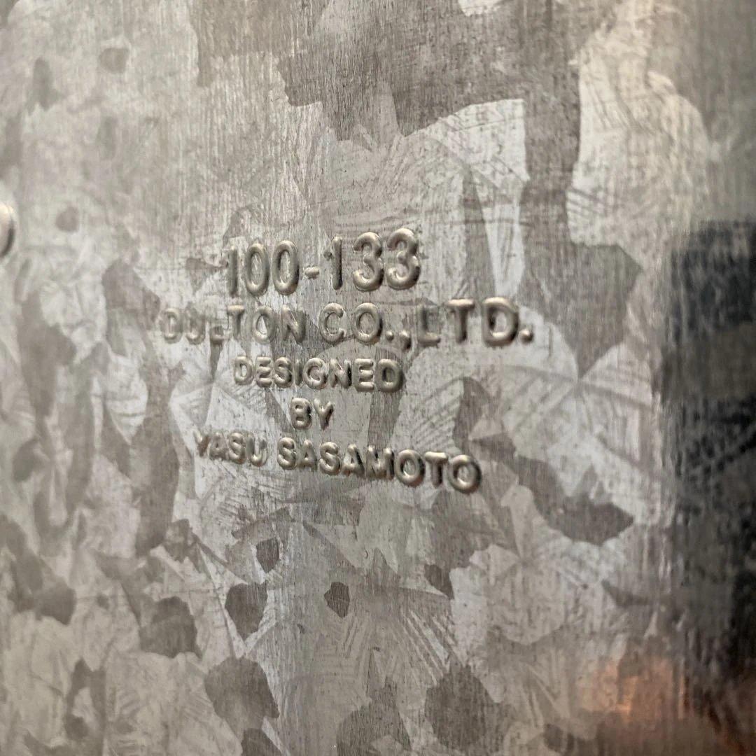 DULTON ダルトン　トラッシュカン ダブルデッカー　アイボリー　USED