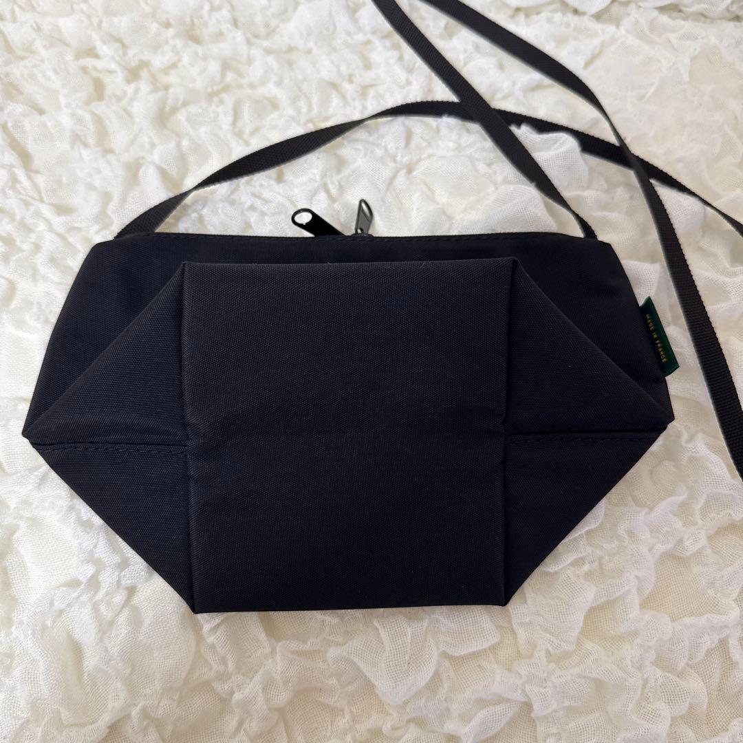 エルベシャプリエ 2885N ナイロン舟型ショルダーバッグS ノワール