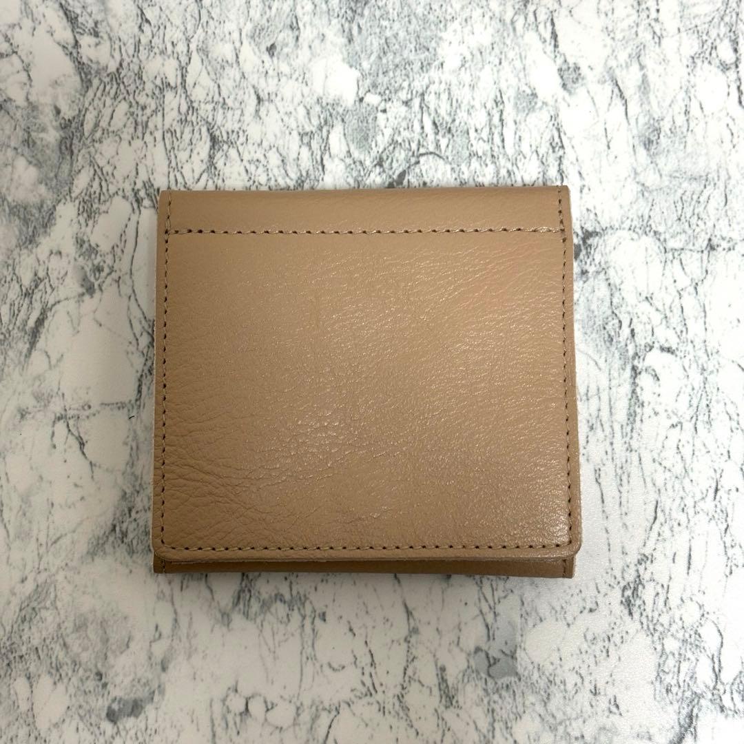 IL BISONTE イルビゾンテ　ベージュ 二つ折り財布