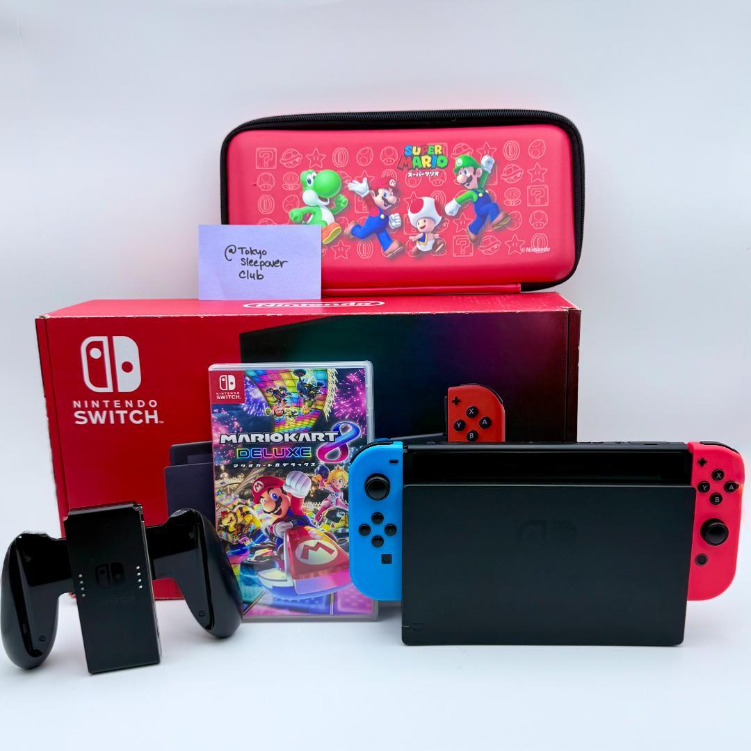 Nintendo Switch本体＋マリオカート8＋限定スーパーマリオケース付