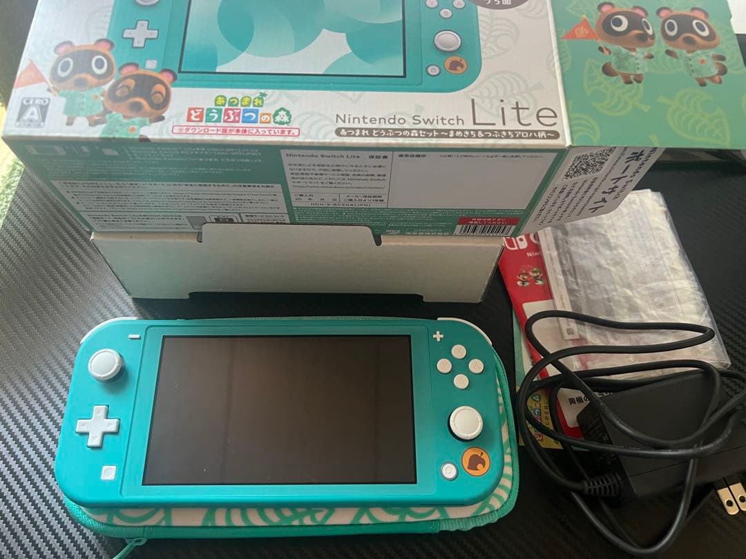 Nintendo Switch Lite どうぶつの森デザイン　美品　当日発送