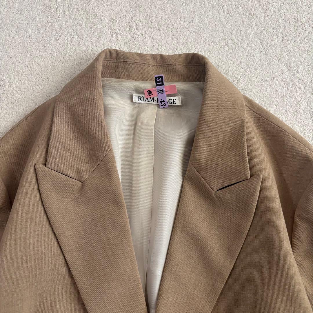 plage 【R’IAM】W LIKE ジャケット　38 テーラード　23AW