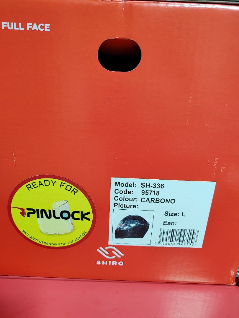 SHIRO SH-336 カーボン Lサイズ炭素繊維