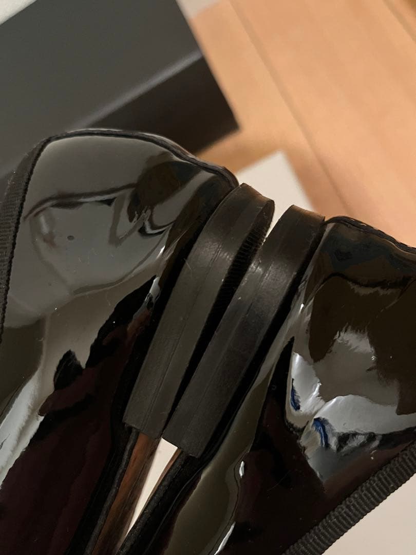 レペット　サンドリオン　黒 エナメル バレエシューズ　フランス製