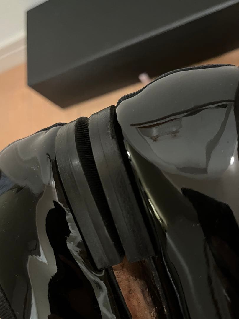 レペット　サンドリオン　黒 エナメル バレエシューズ　フランス製