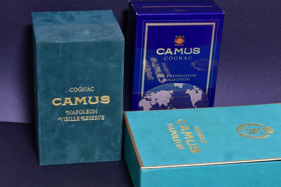 CAMUS ナポレオン コニャック　ブランデー　未開栓　3種類