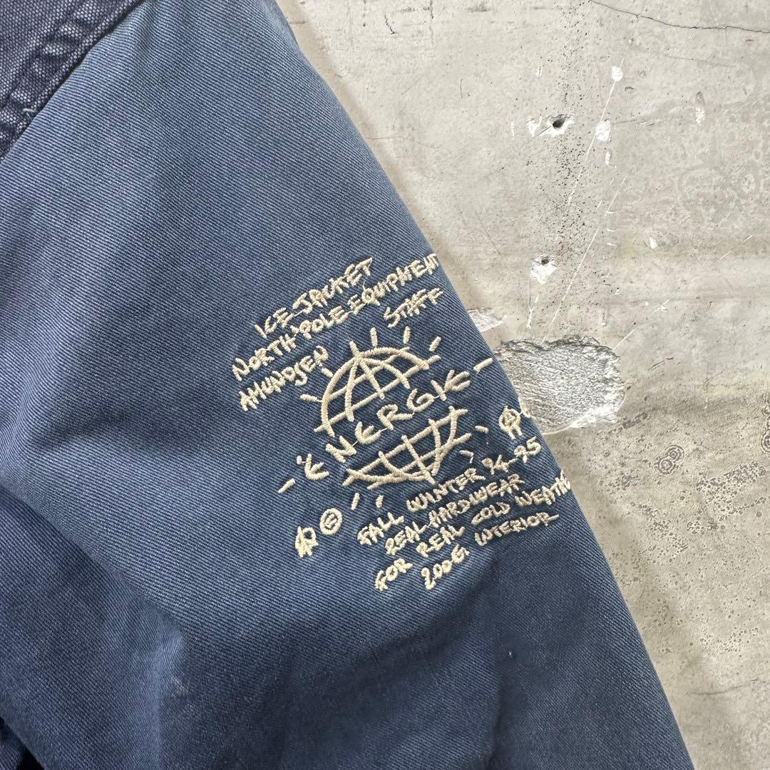 90s US古着ENERGIE エナジー ショート丈ダッフルコート 異素材