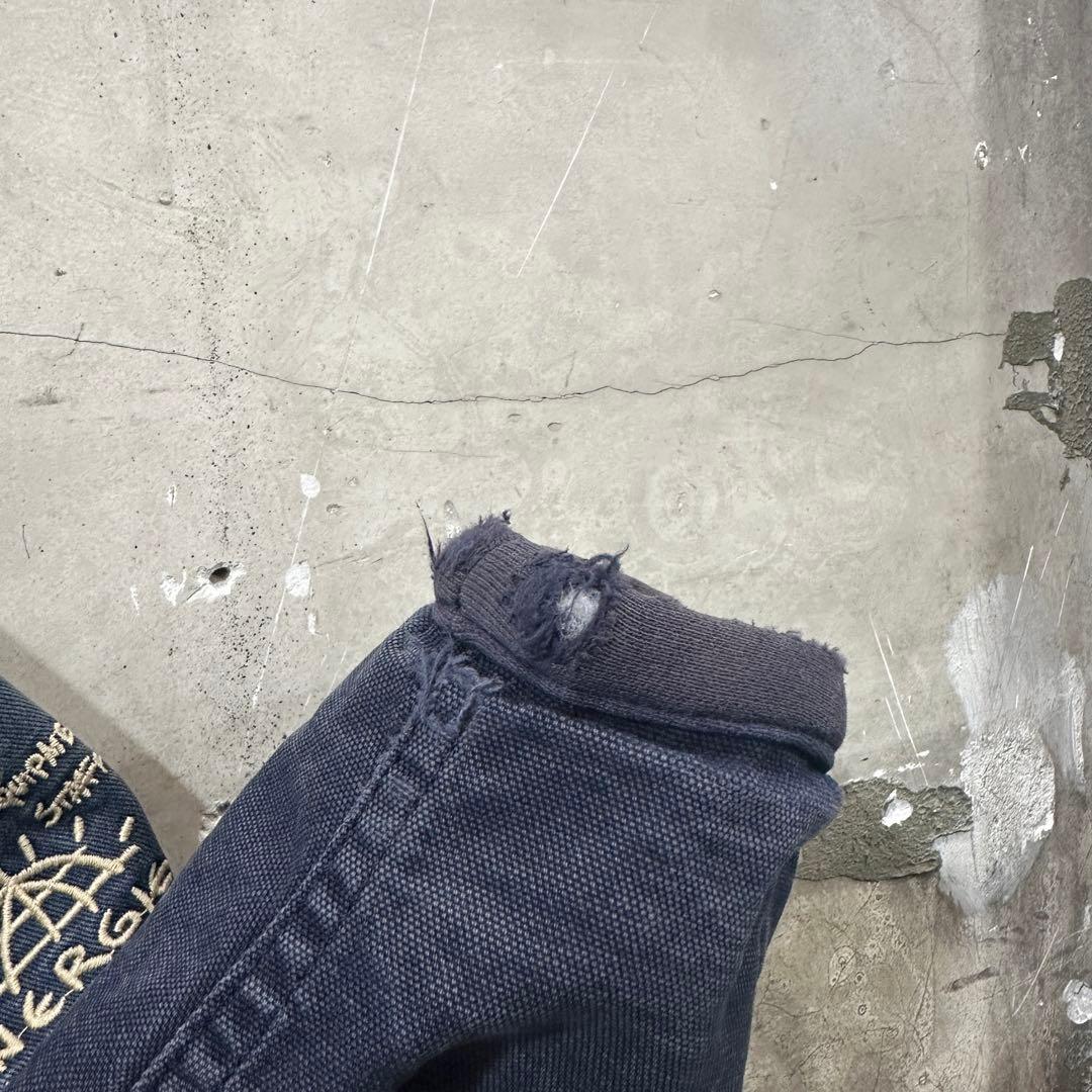 90s US古着ENERGIE エナジー ショート丈ダッフルコート 異素材