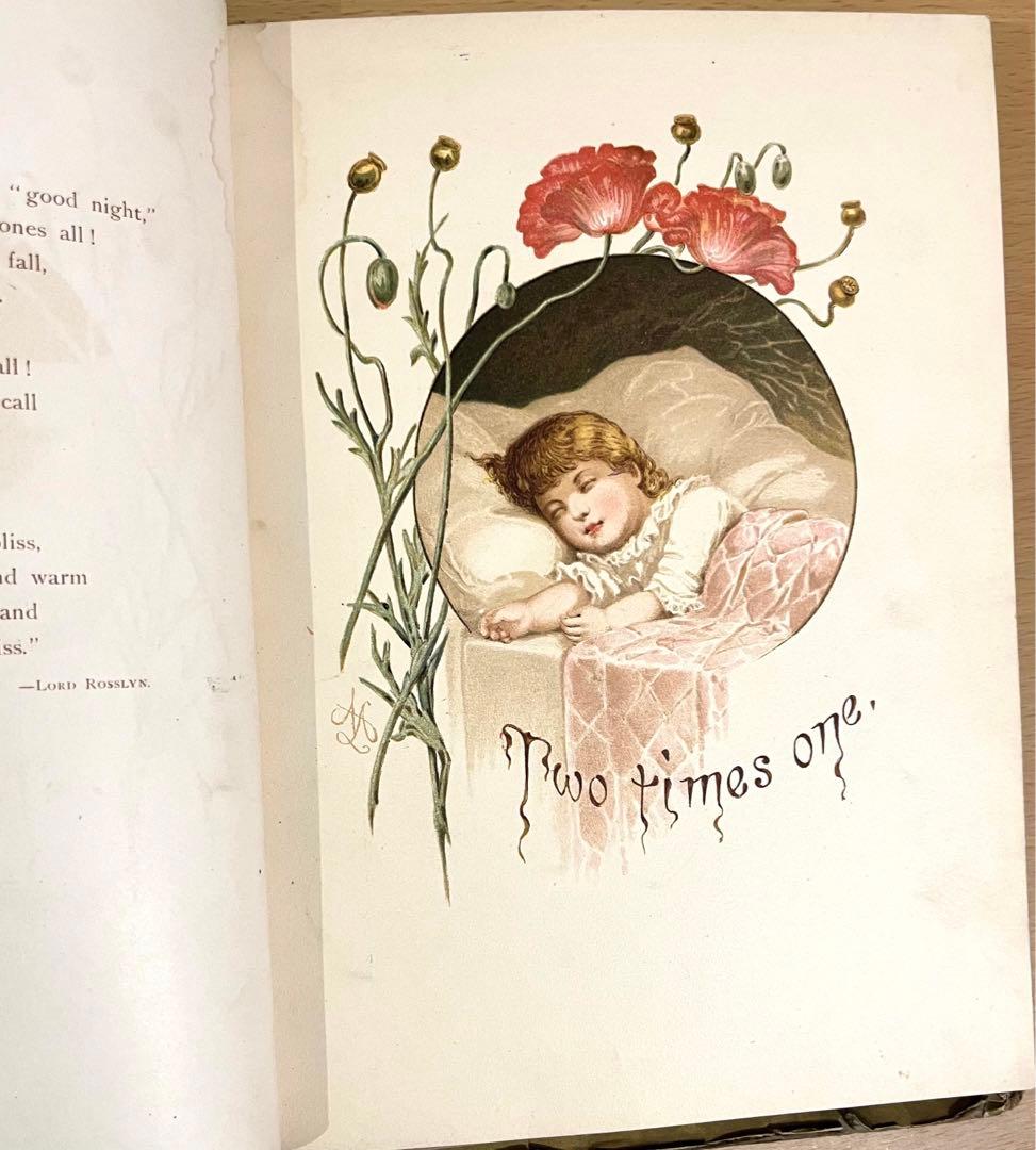 No.230 アンティーク 古書 洋書 絵本 ビクトリアン 児童書