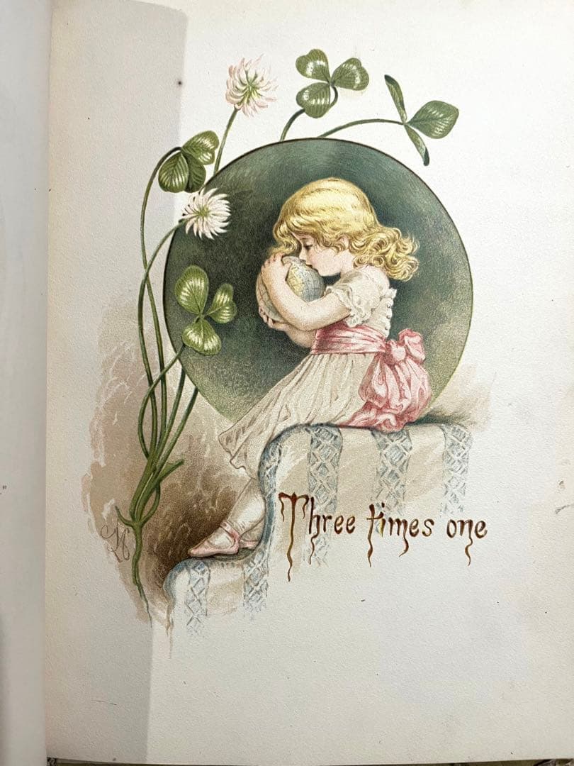 No.230 アンティーク 古書 洋書 絵本 ビクトリアン 児童書