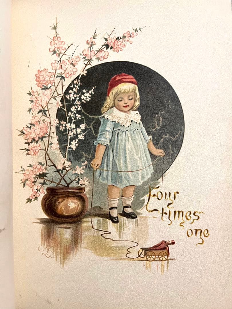 No.230 アンティーク 古書 洋書 絵本 ビクトリアン 児童書