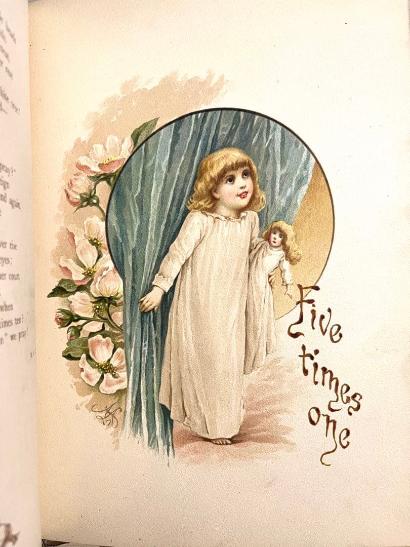 No.230 アンティーク 古書 洋書 絵本 ビクトリアン 児童書