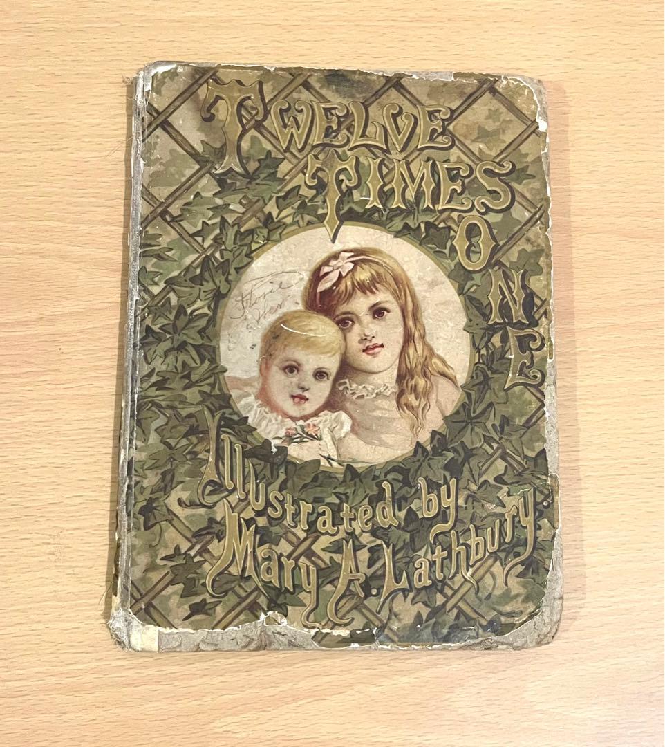 No.230 アンティーク 古書 洋書 絵本 ビクトリアン 児童書