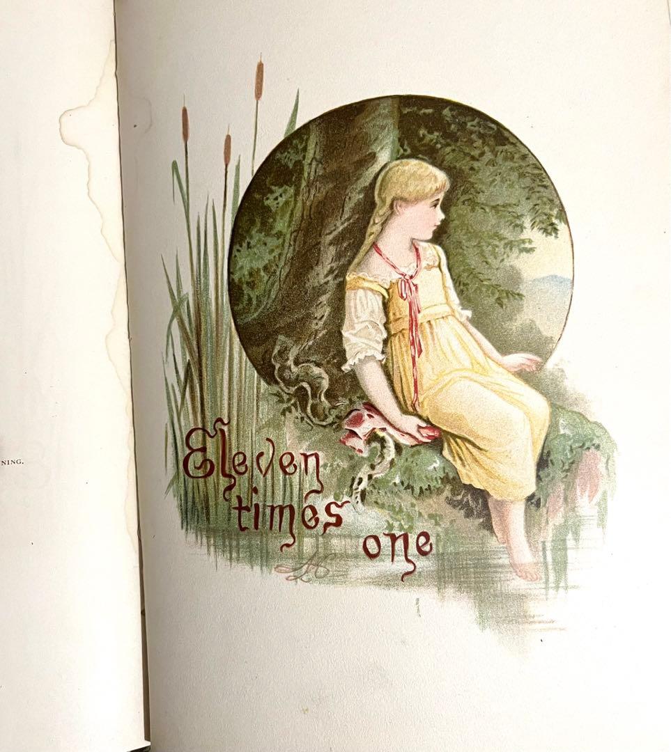 No.230 アンティーク 古書 洋書 絵本 ビクトリアン 児童書