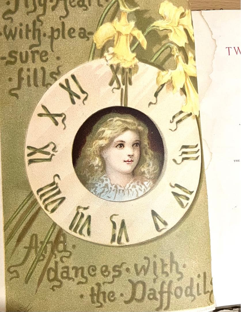 No.230 アンティーク 古書 洋書 絵本 ビクトリアン 児童書