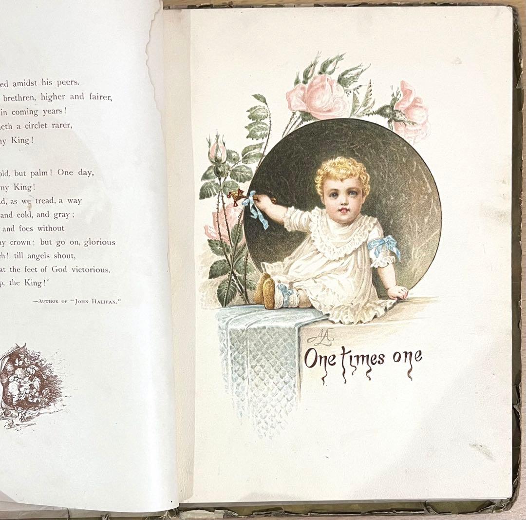 No.230 アンティーク 古書 洋書 絵本 ビクトリアン 児童書