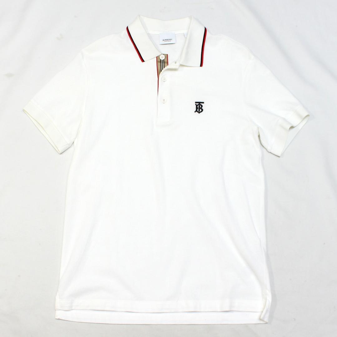 ねコネコ美品 バーバリー コットン 半袖ポロシャツ Ｓ トップス 鹿の子